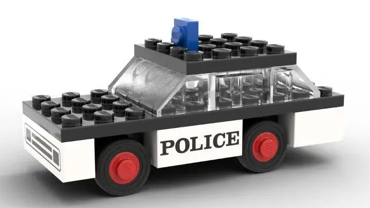 Lego Politieauto 611 Legoland 1
