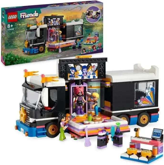 Lego Pop Star Music Tour Bus 42619 Friends 1