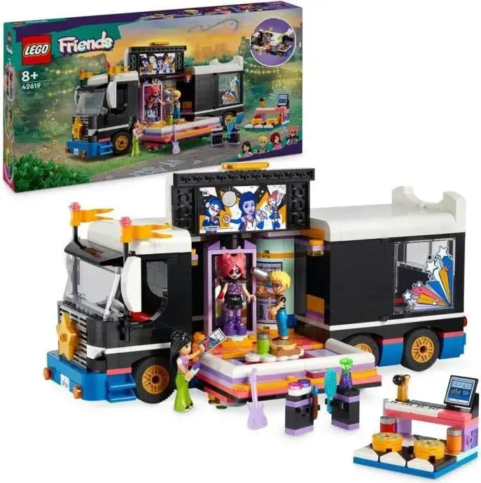 Lego Pop Ster Muziek Bus 42619 Friends 1