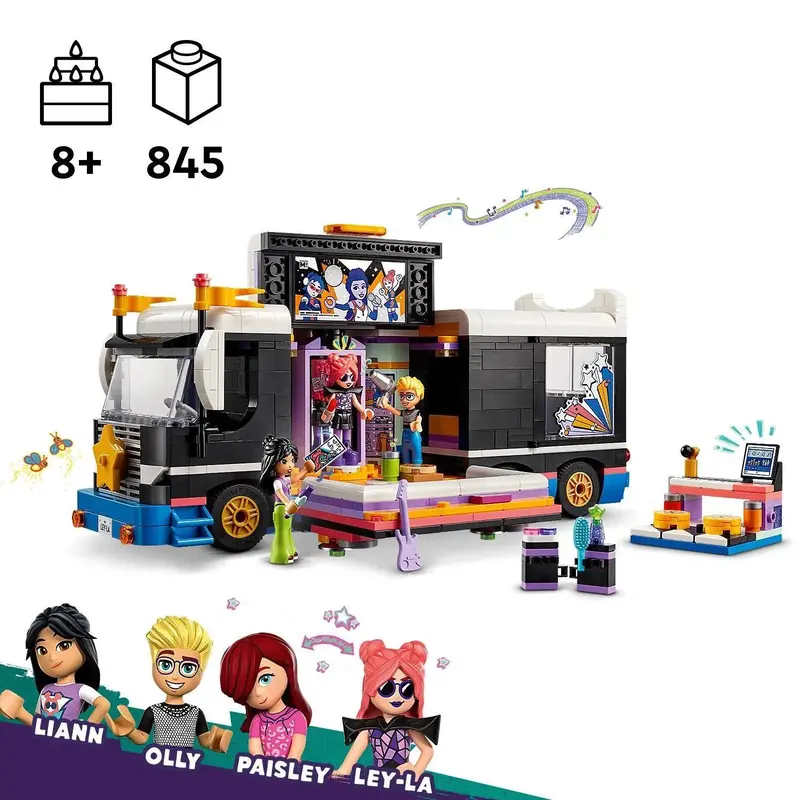Lego Pop Ster Muziek Bus 42619 Friends 2