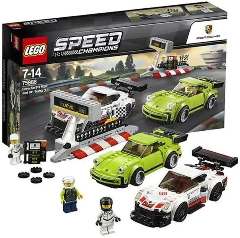 Lego Porsche 911 Rsr En 911 Turbo 3.0 75888 Speedchampions 1