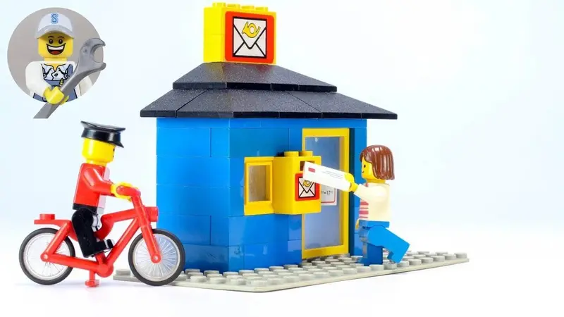 Lego Post-Station 6689 Town 1