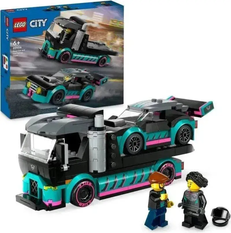 Lego Raceautotransporter 60406 City 1
