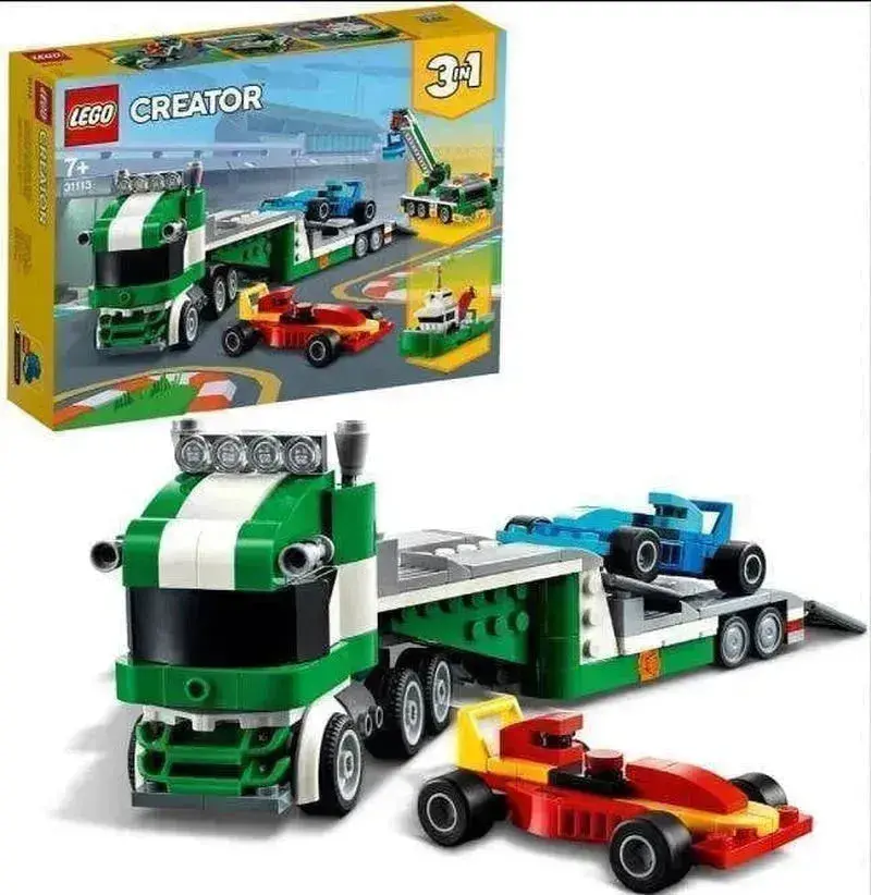 Lego Racewagen Transport Vrachtwagen 31113 Creator 3-In-1 1