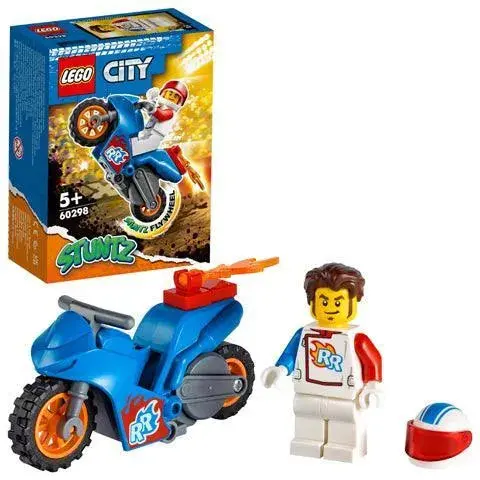Lego Raket Stuntmotor Met Rocket Racer! 60298 City 1