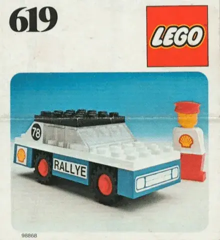 Lego Rally Car 619 Legoland 1