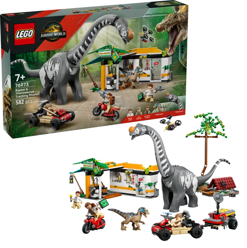 Lego Raptor Off-Road Escape 76972 Jurassic World 1