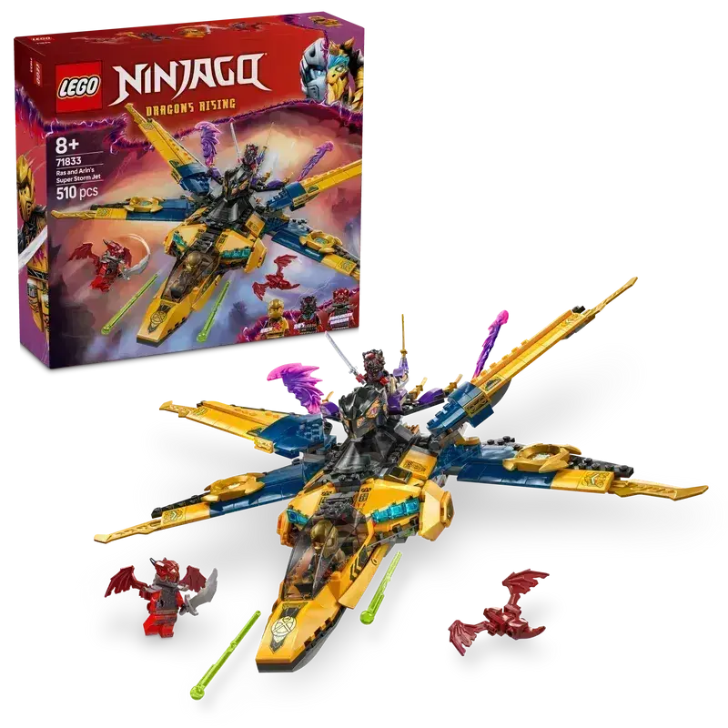 Lego Ras & Arin's Super Storm Plane 71833 Ninjago 1