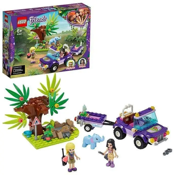 Lego Reddingsbasis Olifant In De Jungle 41421 Friends 1