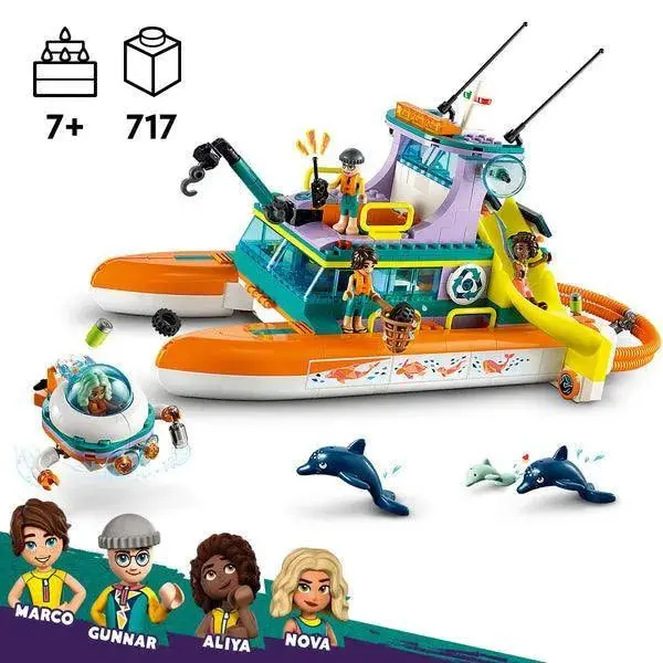 Lego Reddingsboot Op Zee 41734 Friends 2