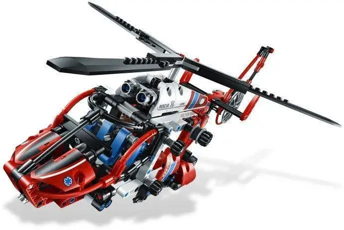 Lego Reddingshelikopter 8068 Technic 1