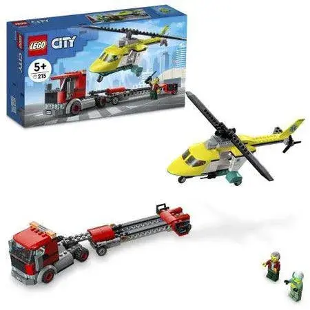 Lego Reddingshelikopter Transport 60343 City 1