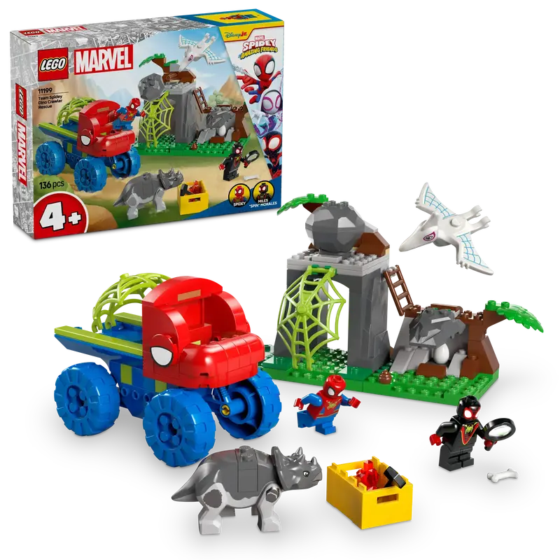 Lego Reddingsmissie In De Dino Truck 11199 Spiderman 1
