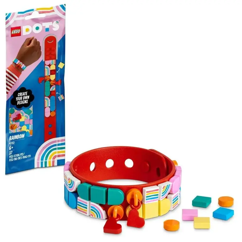 Lego Regenboog Armband Met Bedeltjes 41953 Dots 1