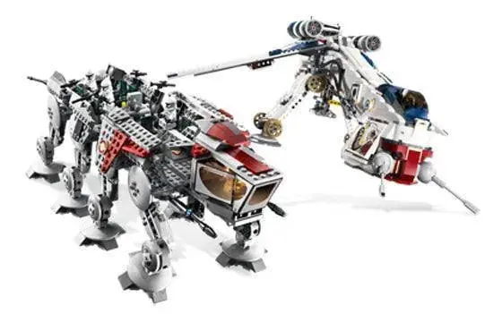 Lego Republic Dropship With At-Ot Walker 10195 Starwars 1