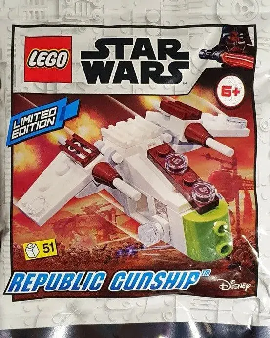 Lego Republic Gunship 912178 Star Wars - Magazine Gift 1