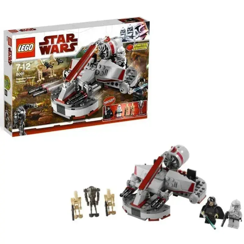 Lego Republic Swamp Speeder 8091 Starwars 1