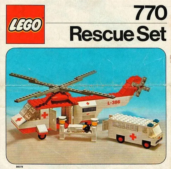 Lego Rescue Set 770 Legoland 1