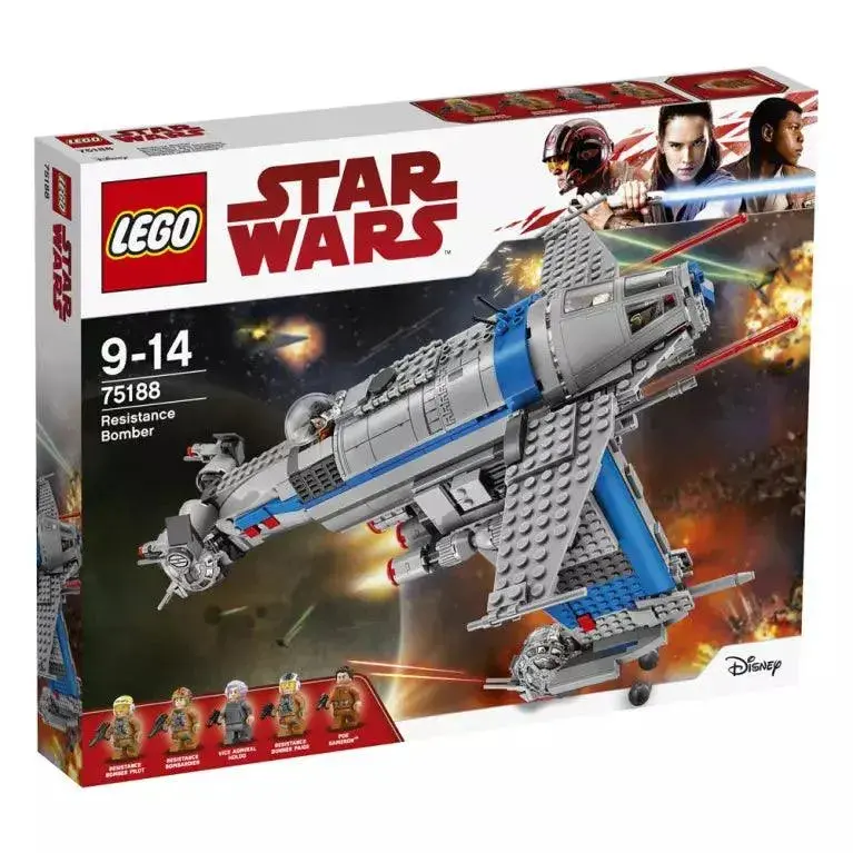Lego Resistance Bomber (Finch Dallow Version) 75188-2 Star Wars - The Last Jedi 1