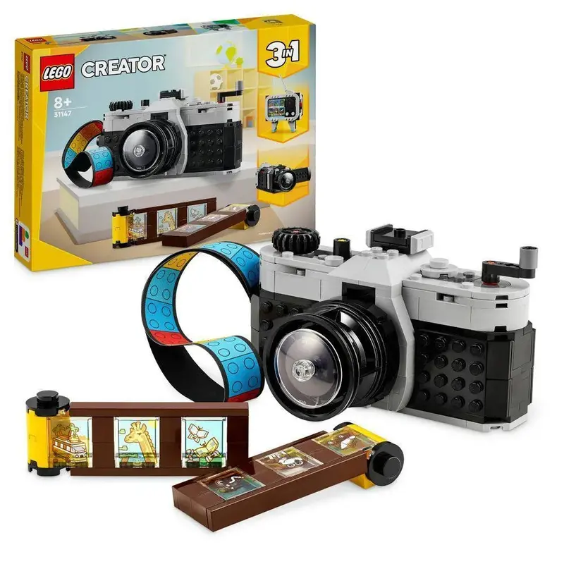 Lego Retro Camera 31147 Creator 3 In 1 1