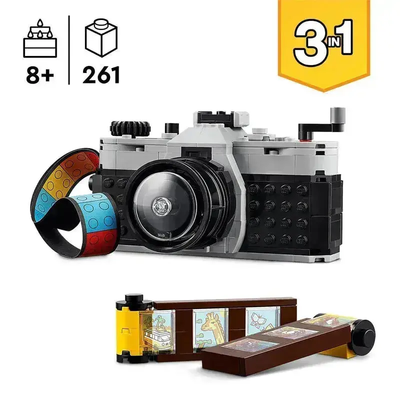Lego Retro Foto Camera 31147 Creator 3 In 1 2
