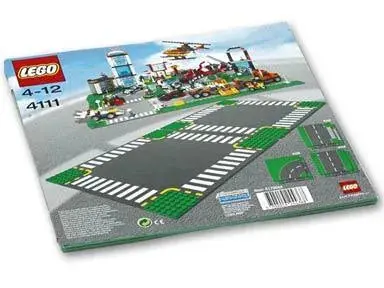Lego Road Plates, Cross 4111 City 1