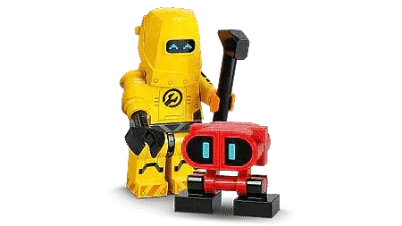 Lego Robot Repair Tech (1 Stuk) Minifguren Serie 22 71032-1 1