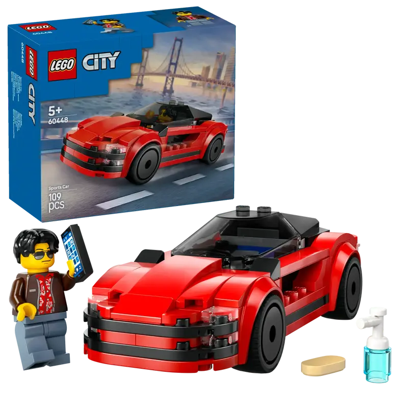 Lego Rode Sportwagen 60448 City 1