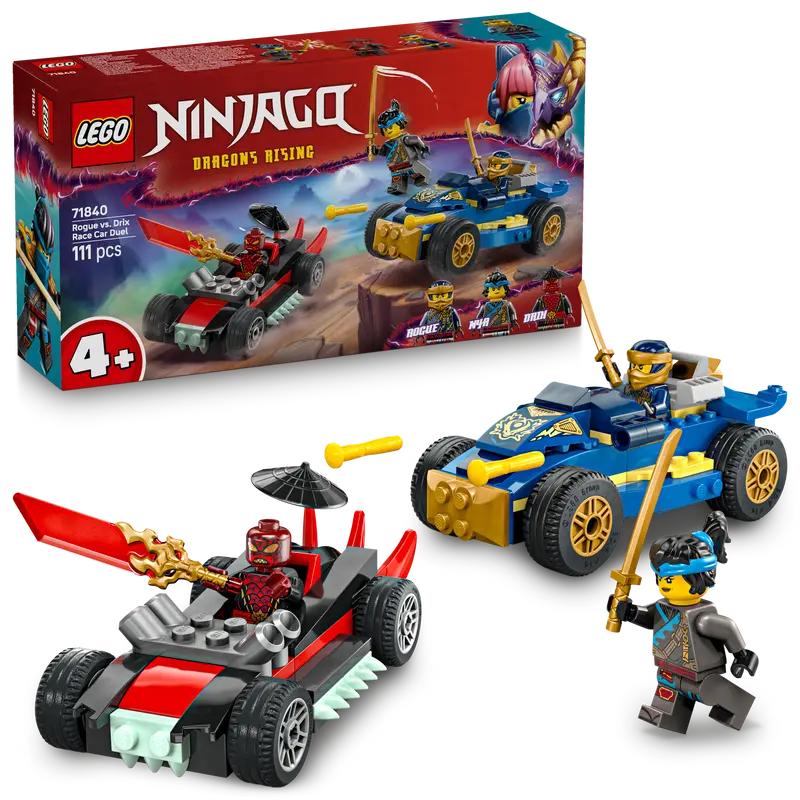 Lego Rogue Vs. Drix Racewagenduel 71840 Ninjago 1