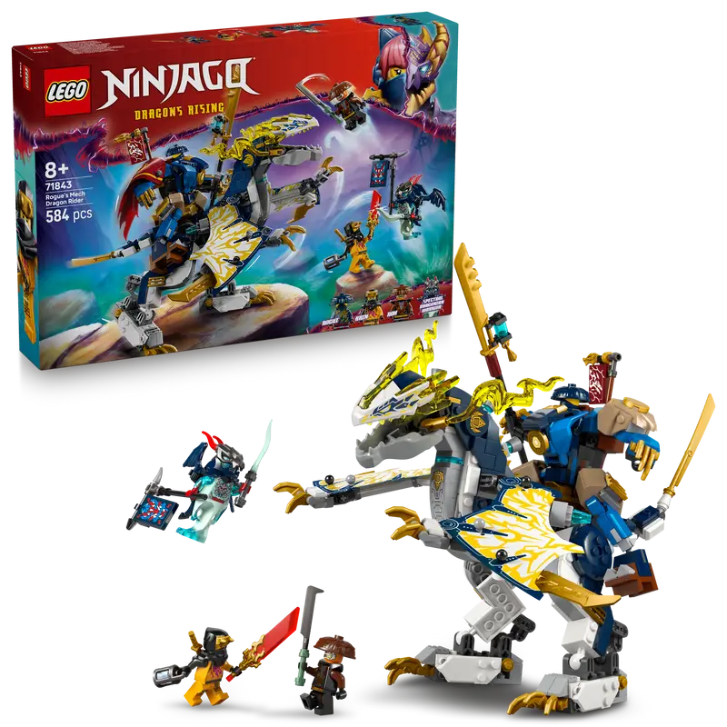 Lego Rogue's Mecha Drakenrijder 71843 Ninjago 1