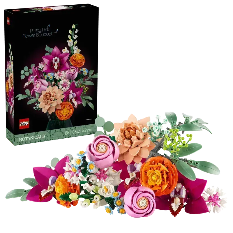 Lego Roze Boeket 10342 Botanical 1
