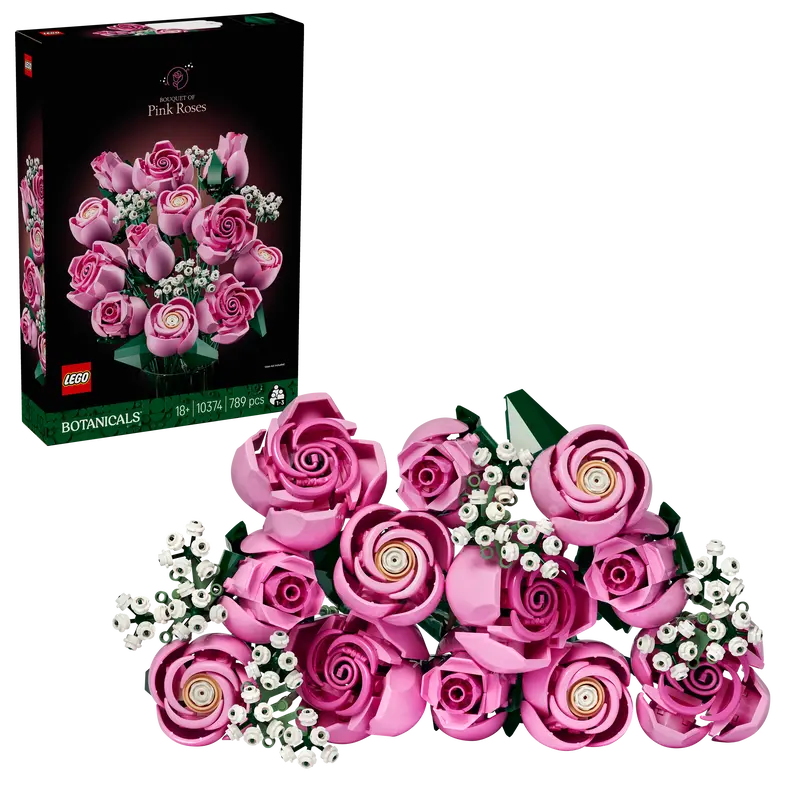 Lego Roze Rozenboeket 10374 Icons (Pre-Order: Oktober) 1