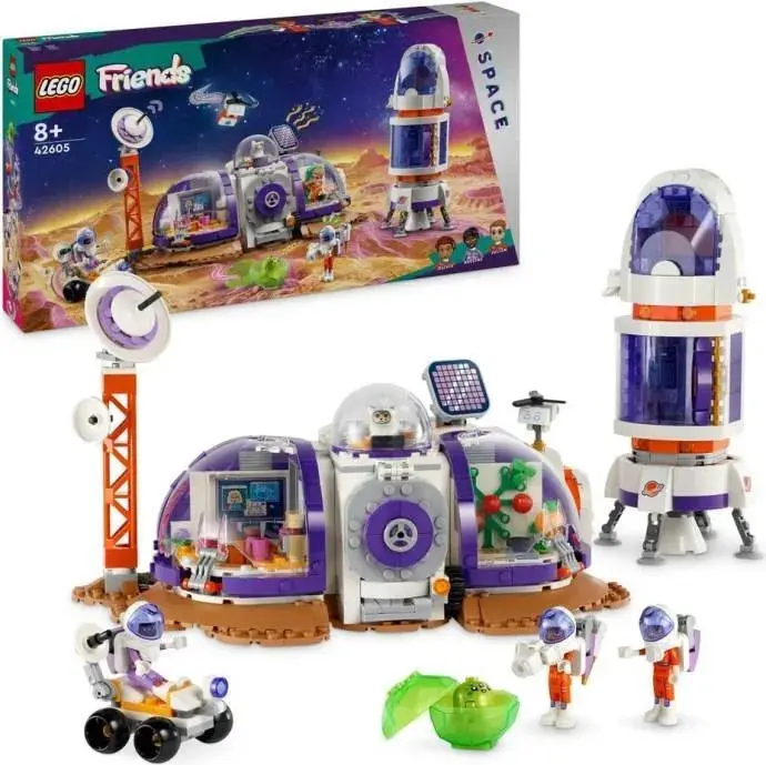 Lego Ruimte Station Op Mars Met Raket 42605 Friends 1