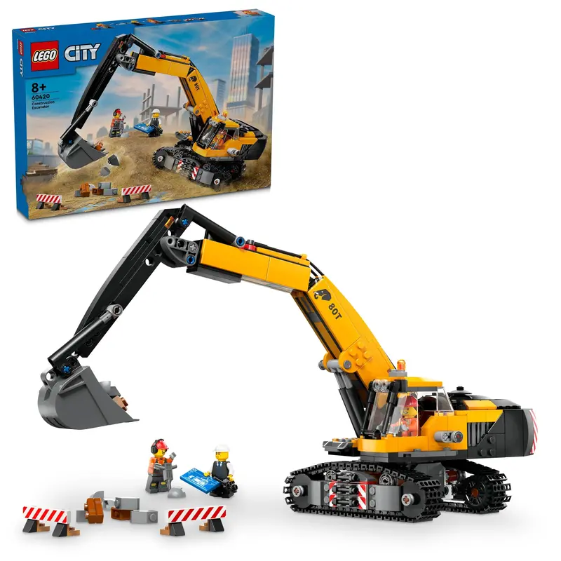 Lego Rupsbanden Graafmachine 60420 City 1
