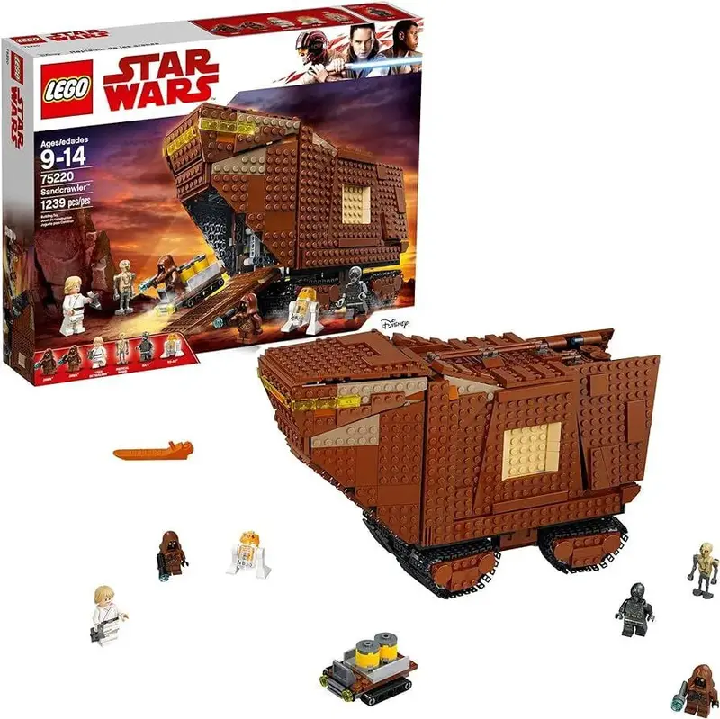 Lego Sandcrawler Van De Jawa's Inclusief Luke, Ra-7 En R5-A2 75220 Starwars 1