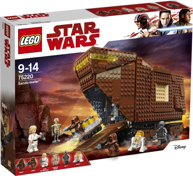 Lego Sandcrawler Van De Jawa's Inclusief Luke, Ra-7 En R5-A2 75220 Starwars 2