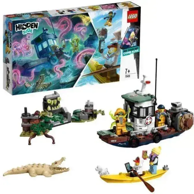 Lego Schipbreuk Met Garnalenboot 70419 Hidden Side 1