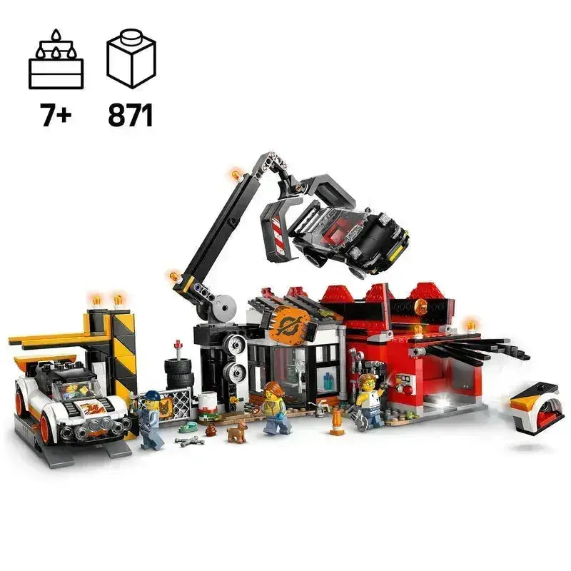 Lego Schroothoop Met Auto's 60472 City 2