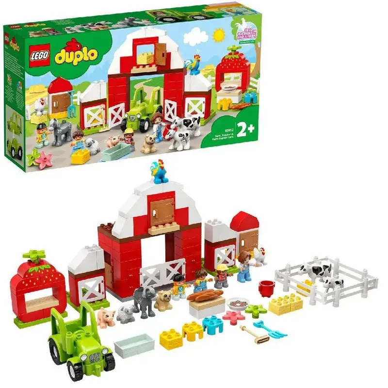 Lego Schuur Van De Boerderij Met Tractor 10952 Duplo 1