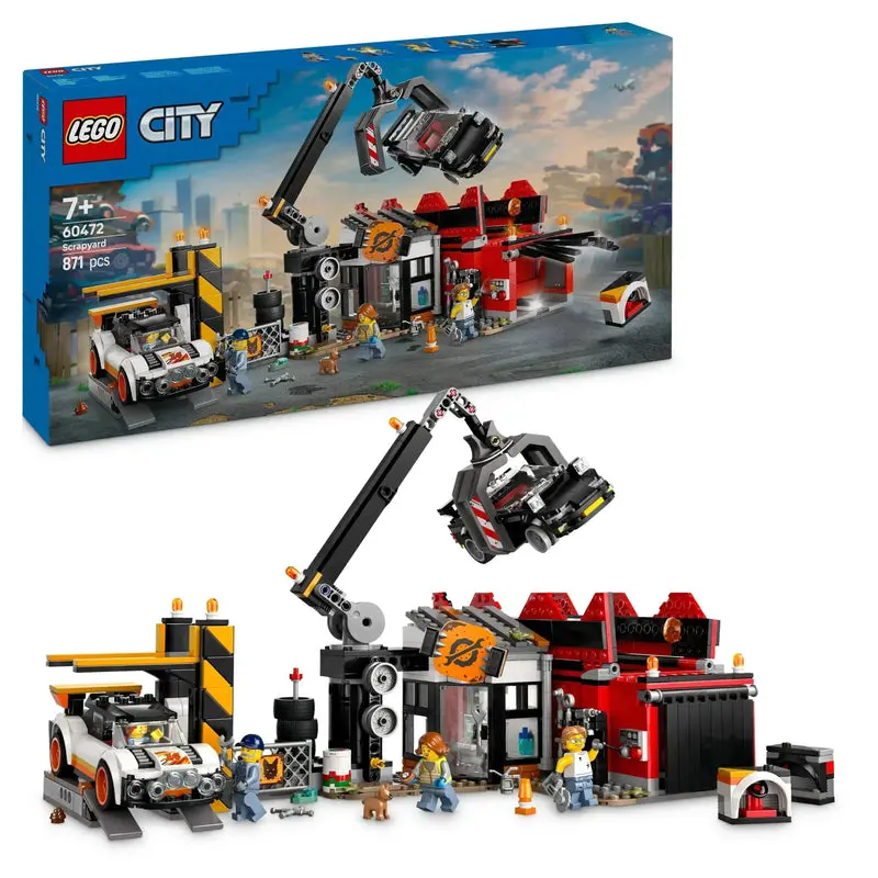 Lego Scrapyard With Cars 60472 City 1