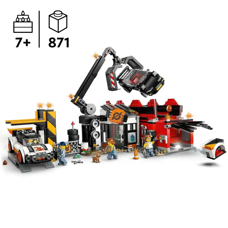 Lego Scrapyard With Cars 60472 City 2