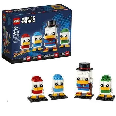 Lego Scrooge Mcduck, Huey, Dewey & Louie 40477 Brickheadz 1