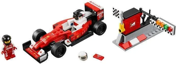 Lego Scuderia Ferrari Sf16-H Formula 1 75879 Speedchampions 1