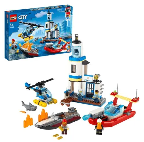 Lego Seaside Police And Fire Mission 60308 City 1