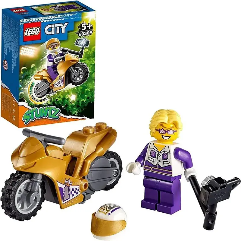 Lego Selfie Stuntmotor Met Selfie Stick 60309 City 1