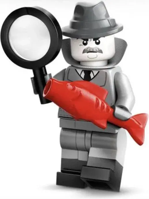 Lego Serie 25 Film Noir Detective 71045-1 Minifiguren 1