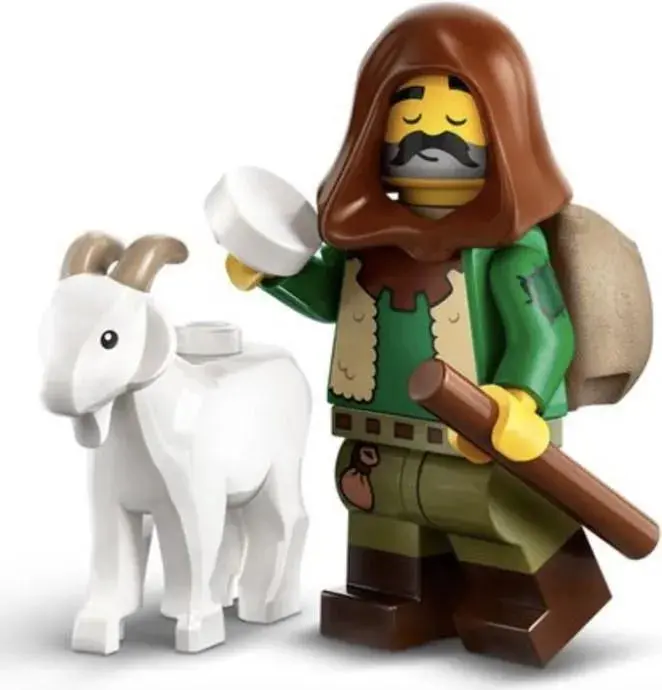 Lego Serie 25 Geiten Hoeder Goatherd 71045-5 Minifiguren 1