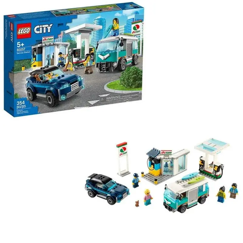 Lego Service Tank Station Lego 60257 City 1