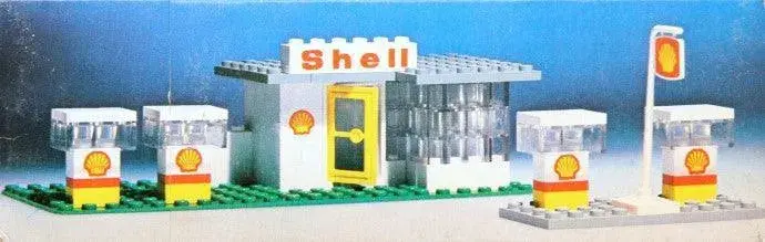 Lego Shell Garage 690 Legoland 1