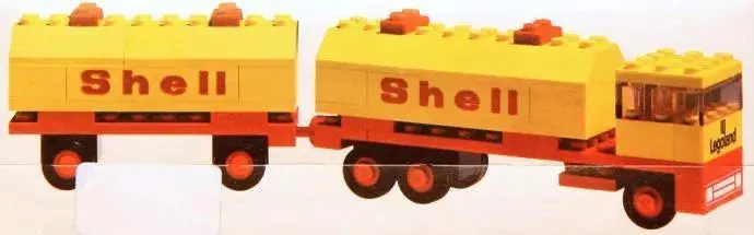 Lego Shell Tanker 688 Legoland 1
